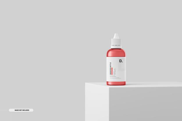 Free Dropper Bottle Mockup Psd