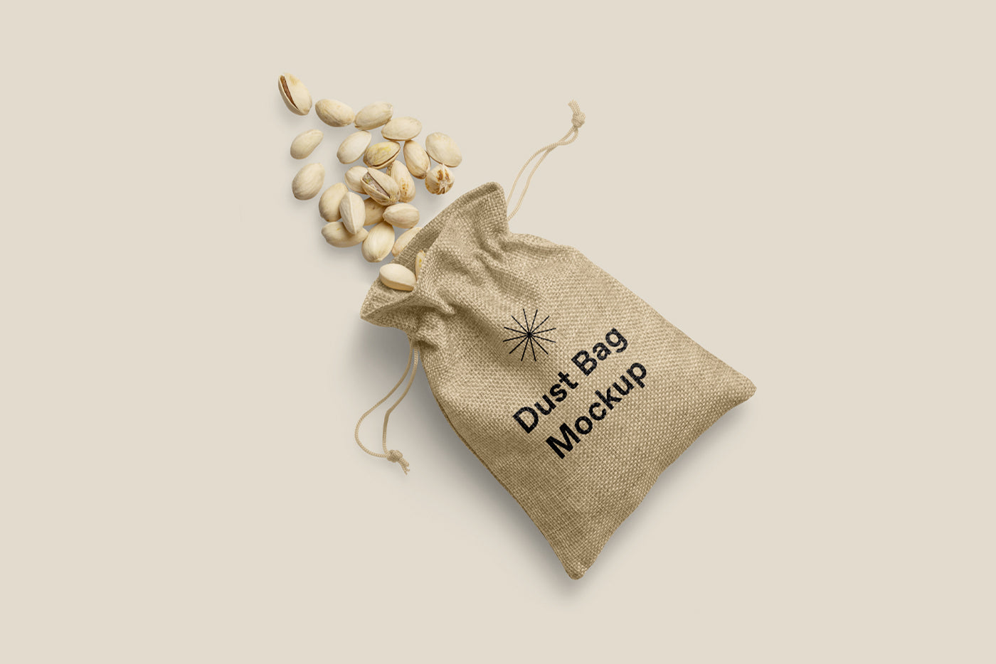 Free Dust Bag Mockup