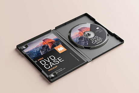 Free Dvd Case Mockup