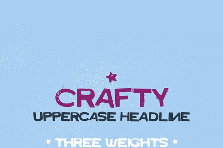 Free Crafty Typeface