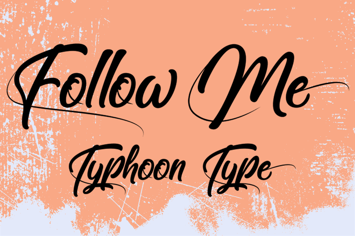 Free Follow Me Font