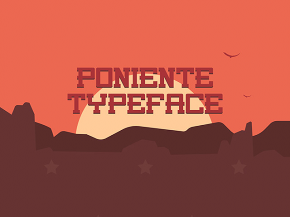 Free Poniente Font