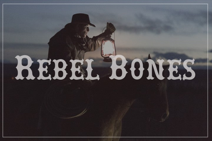 Free Font Rebel Bones