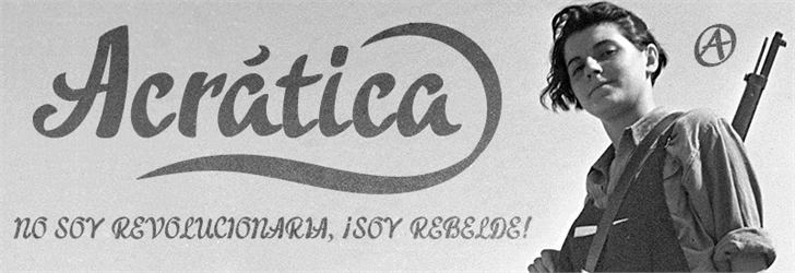 Free Acratica Font