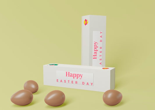 Free Easter Concept Mock-Up Psd