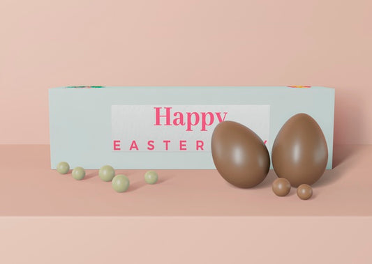 Free Easter Concept Mock-Up Psd