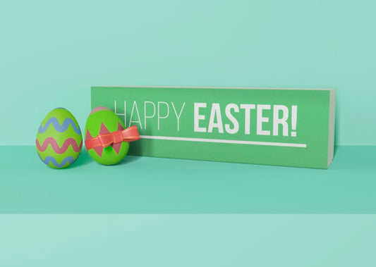 Free Easter Concept Mock-Up Psd