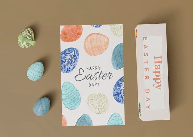 Free Easter Concept Mock-Up Psd