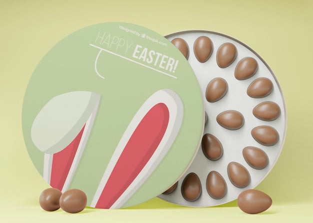 Free Easter Concept Mock-Up Psd