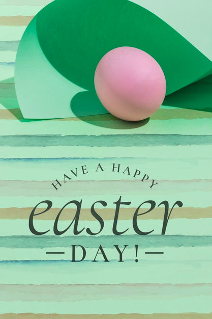 Free Easter Mockup With Copyspace For Text Or Logo Psd