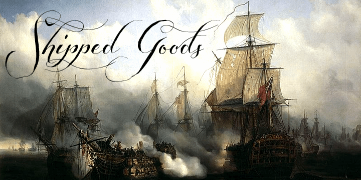 Free Shipped Goods Font