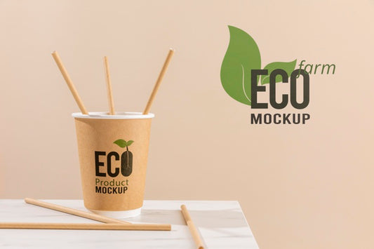 Free Eco Friendly Concept Mock-Up Psd