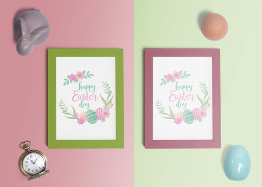 Free Editable Scene Creator Easter Mockup Psd