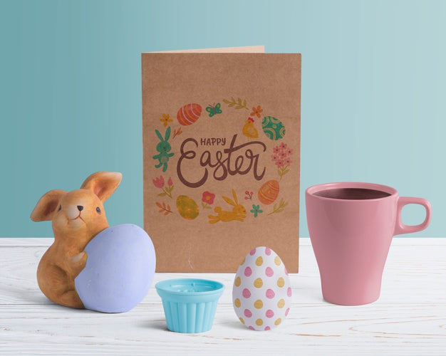 Free Editable Scene Creator Easter Mockup Psd