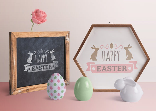 Free Editable Scene Creator Easter Mockup Psd