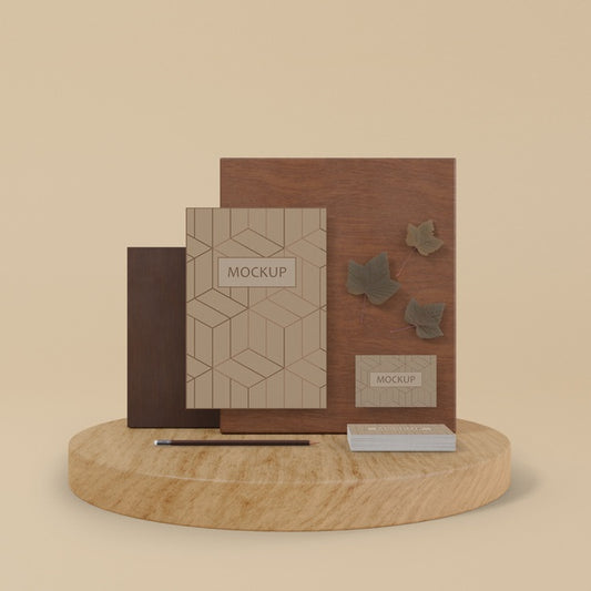 Free Elegant Branding Concept Mock-Up Psd