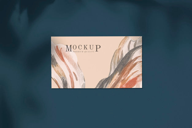 Free Elegant Business Card Mockup Psd