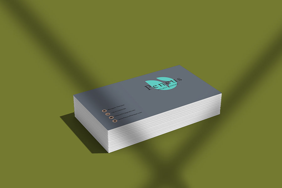 Free Elegant Business Card Mockup