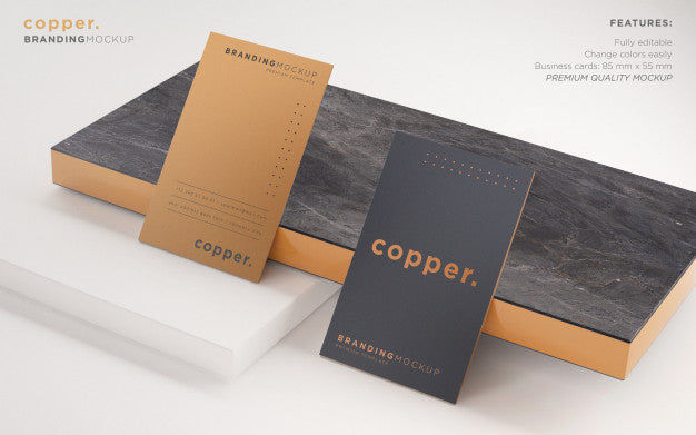 Free Elegant Business Card Psd Mockup Psd