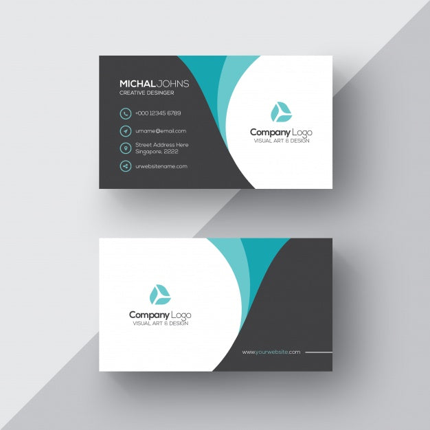 Free Elegant Business Card Psd