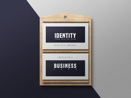 Free Elegant Business Cards Mockup Psd