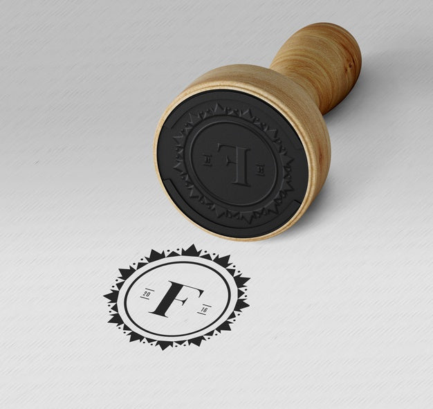 Free Elegant Stamp Or Badge Mockup Psd