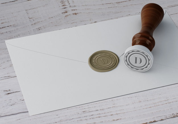 Free Elegant Stamp Or Badge Mockup Psd