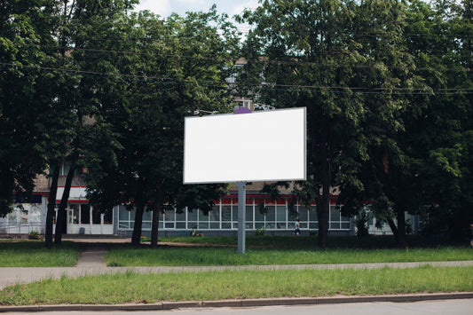 Free Empty Billboard In The City Psd