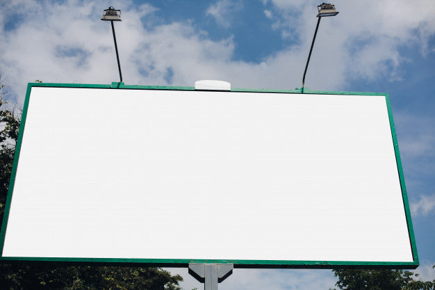 Free Empty Billboard In The City Psd