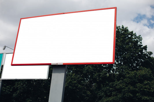 Free Empty Billboard In The City Psd