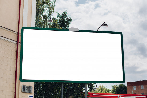 Free Empty Billboard In The City Psd