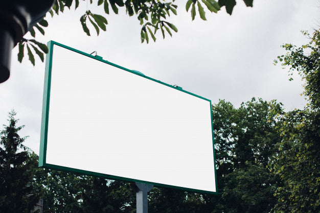 Free Empty Billboard In The City Psd