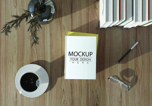 Free Empty Book Or Magazine Mockup Psd