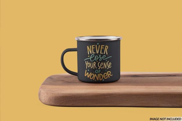 Free Enamel Mug Psd