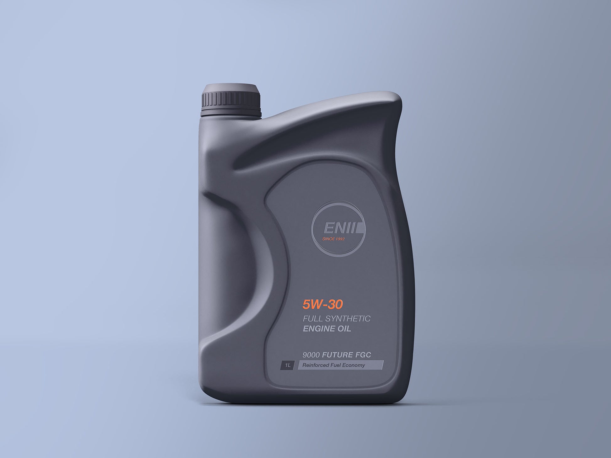 Free Engine Oil Bottle Mockup