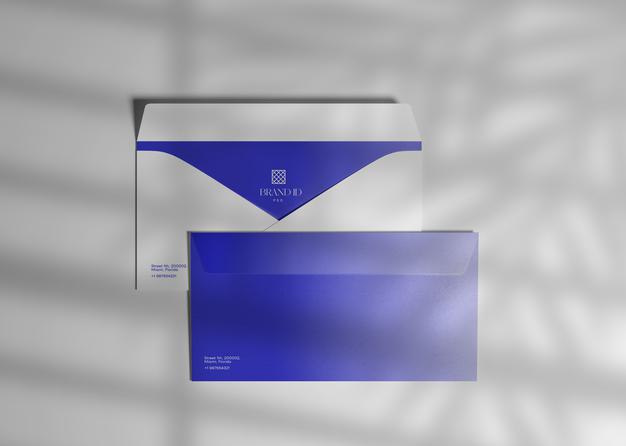 Free Envelope Mockup Psd