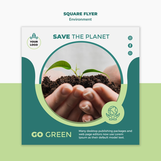 Free Enviroment Concept Mock-Up Psd