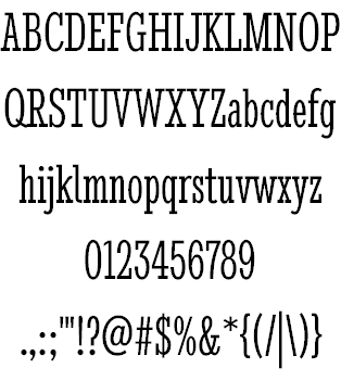 Free Stint Ultra Condensed Font