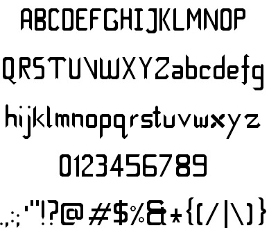 Free MÃ©tier Font