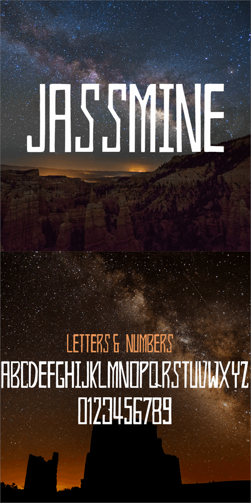 Free Jassmine Font