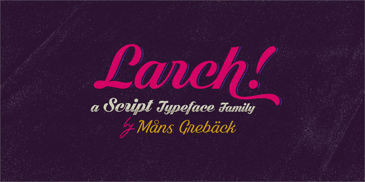 Free Shaded Larch Font