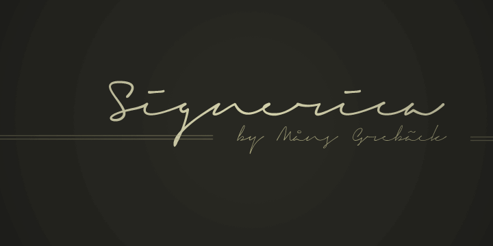 Free Signerica Fat Font