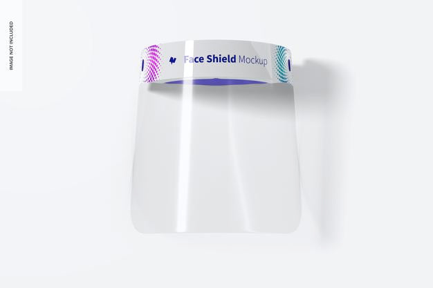 Free Face Shield Mockup Psd