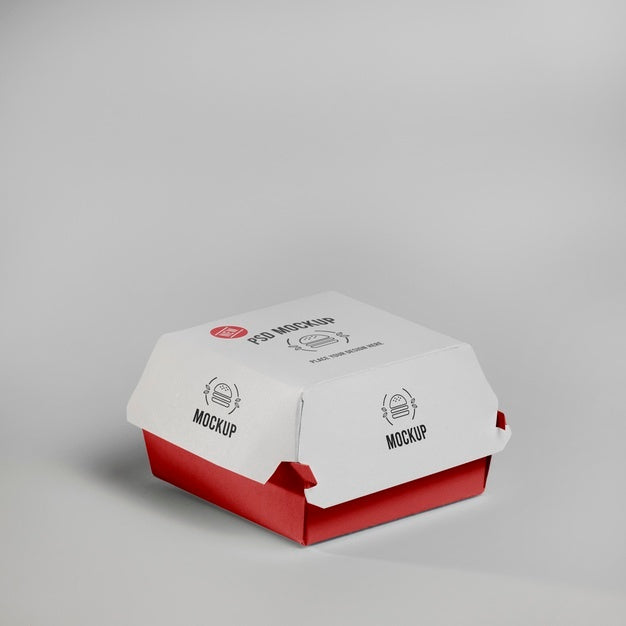 Free Fast Food Branding Mockup Design Psd