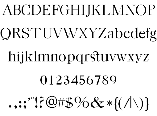 Free Caslon Font