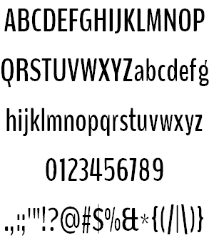 Free BenchNine Font