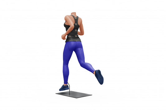 Free Female Sport Outfit Mock-Up Isolated Psd