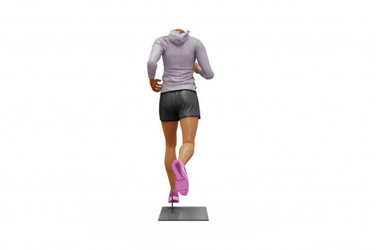 Free Female Sport Outfit Mock-Up Isolated Psd