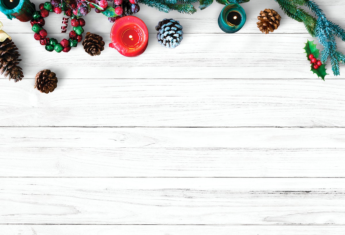 Free Festive Copy Space Design Wallpaper Mockup