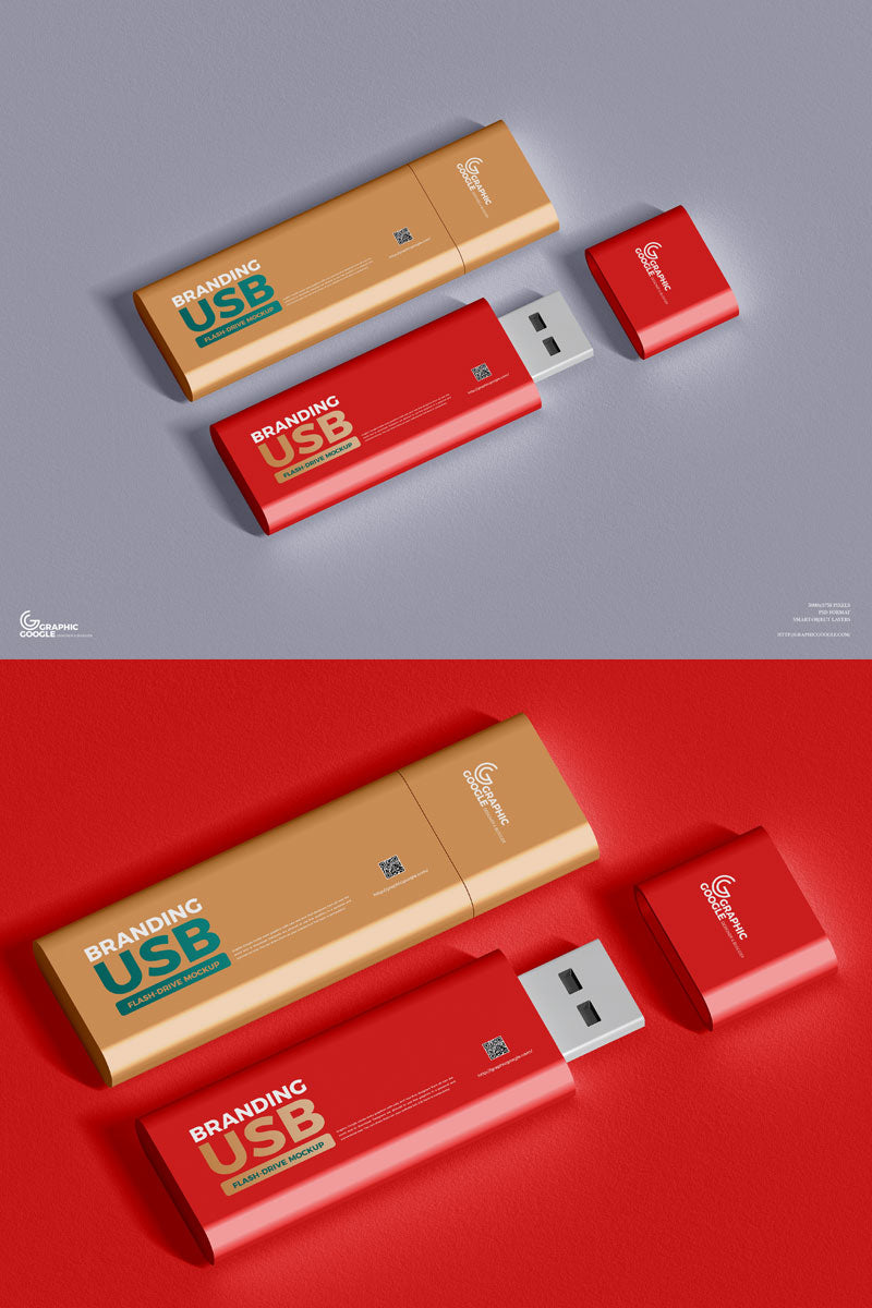 Free Flash Drive Usb Mockup